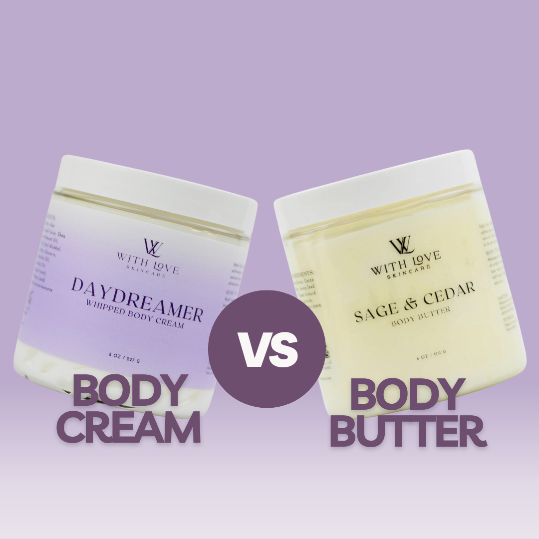 Body Cream vs. Body Butter - Which is Essential Skin Care for the fall?